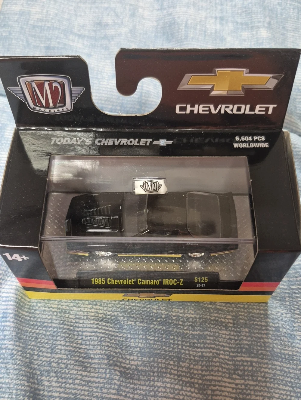 M2 Machines Chevrolet 1985 Camaro IROC-Z Toy Car - Black